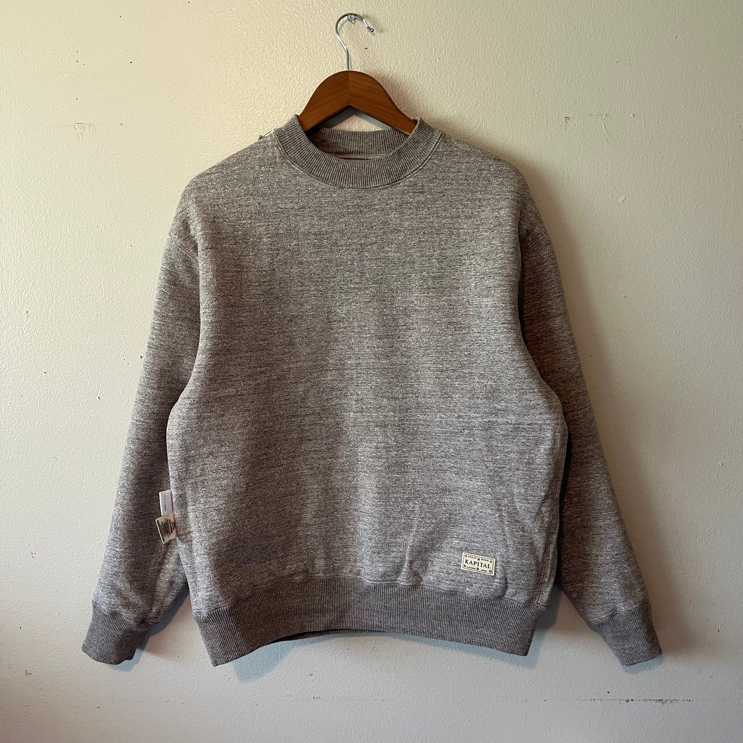 Kapital Reversible Elbow Crew Sweatshirt